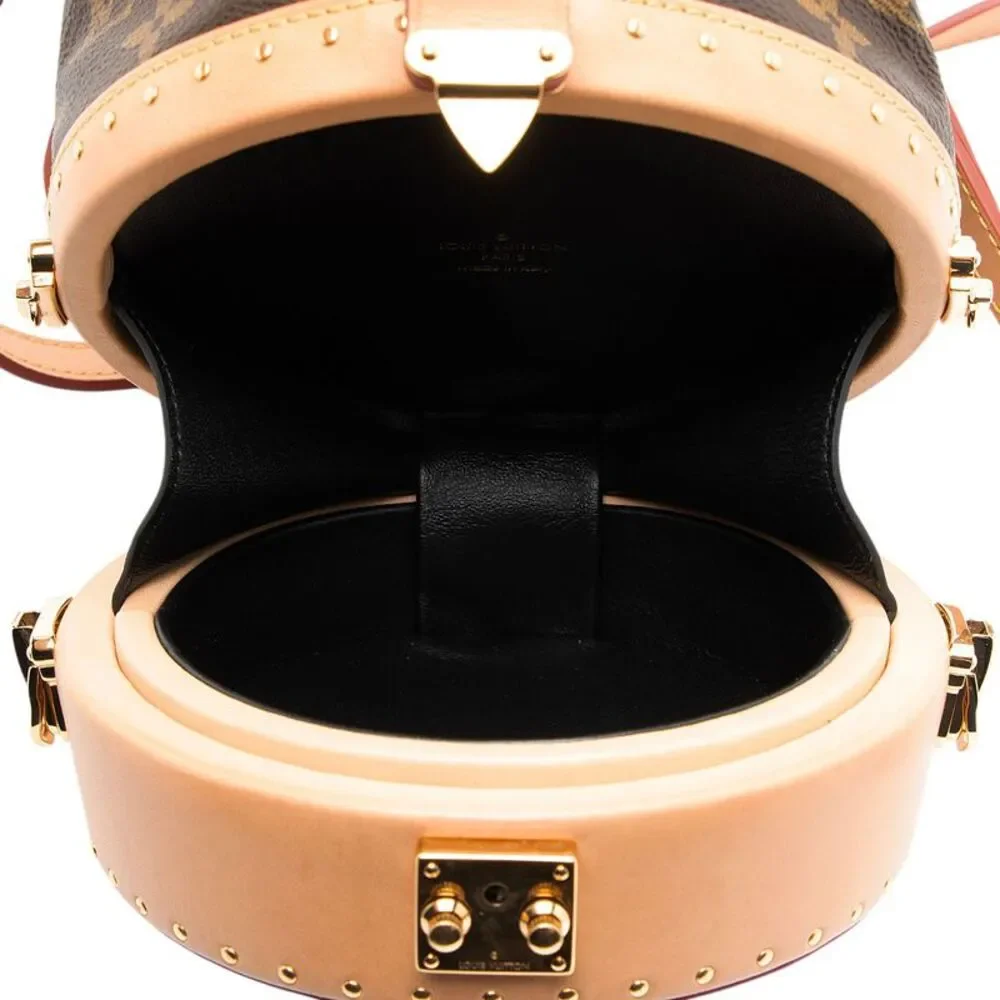 Louis Vuitton Monogram Canvas Studded Petite Noe Trunk Bag